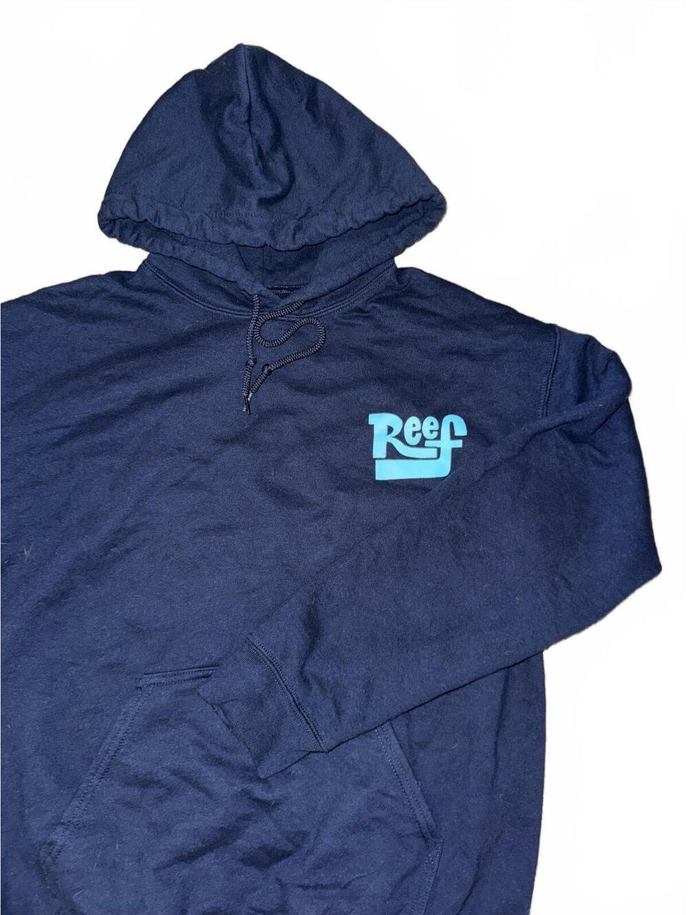 Men's Reef Surf Navy Hoodie Size Medium